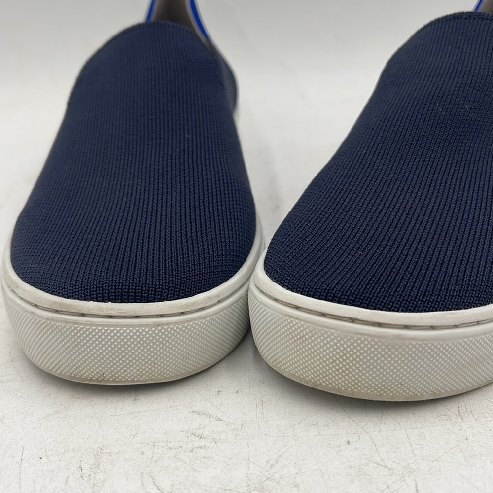 Rothy’s Original Slip On Sneaker sz 9.5 Dark Blue - Picture 3 of 9